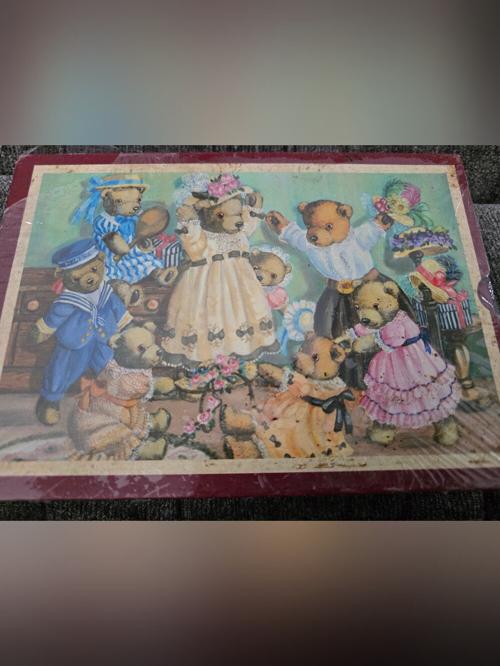Vintage 1996 Teddy Bear Lover's Photograph Album Box Set 3 Books Slipcase